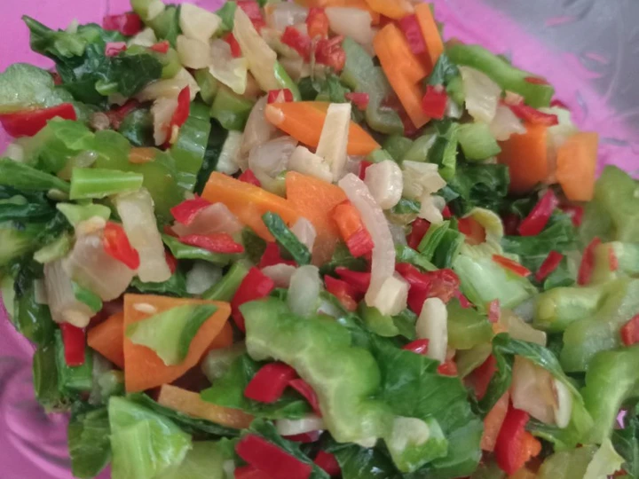 Cara Gampang Membikin Resep Tumis Ceriwis Pare Wortel Non MSG &amp;amp; Non GULA yang Bisa Manjain Lidah Anti Ribet, Bikin Ngiler