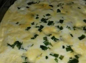 Foto de Frango com batatas e molho branco👌com muito queijo