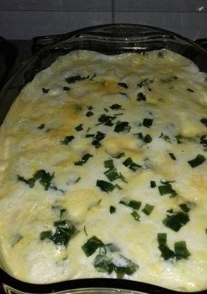 Foto de Frango com batatas e molho branco👌com muito queijo