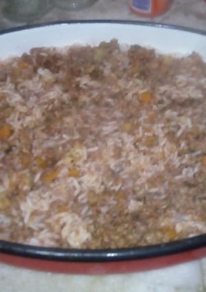 Una foto de Arroz con salsa con un toque personal e innovador