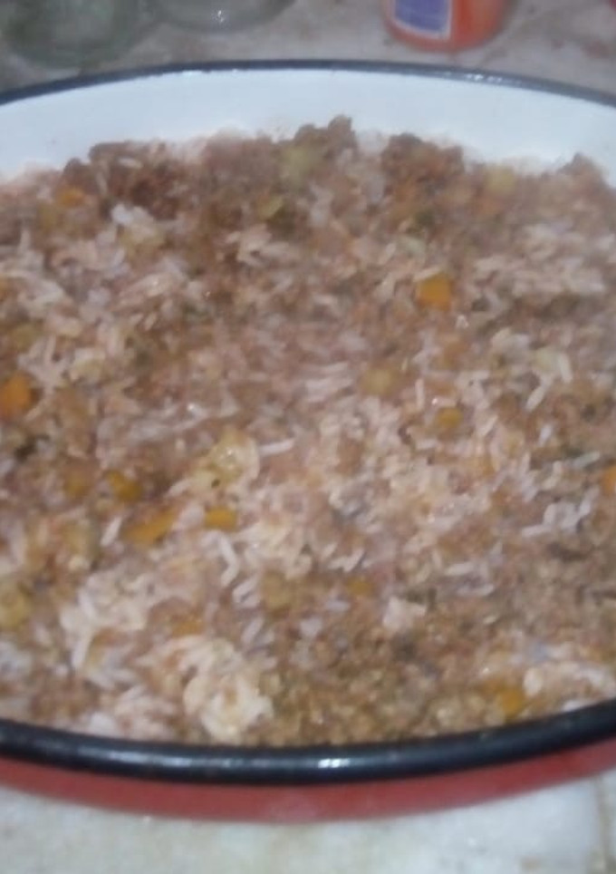 Una foto de Arroz con salsa con un toque personal e innovador