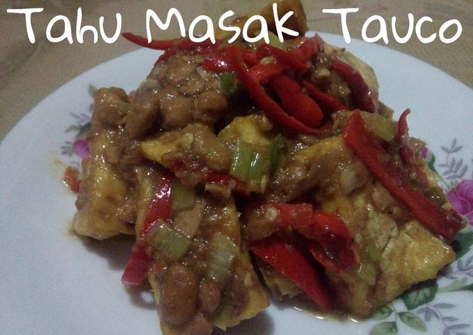 Resep Tahu Masak Tauco Oleh Jijas Cookpad