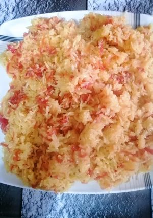 A picture of Gajar ka zarda🥕.