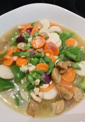 Foto resep Cap Cay Ayam Jamur