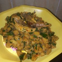 A picture of Plantain porridge.