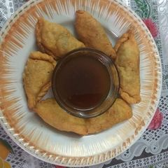A picture of Rj special Green peas sighara(gujiya).