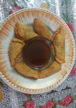 A picture of Rj special Green peas sighara(gujiya).