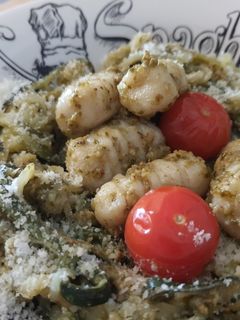Une photo de Nid gourmand au pesto