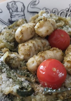 Une photo de Nid gourmand au pesto