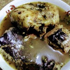 A picture of Catfish Peppersoup.