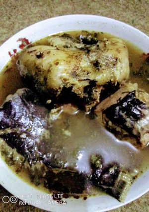 A picture of Catfish Peppersoup.