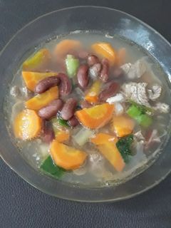 Foto resep Sop kacang merah