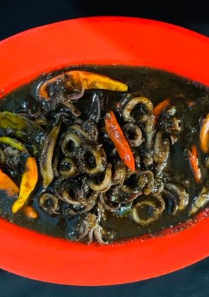 Foto resep Cumi bumbu hitam