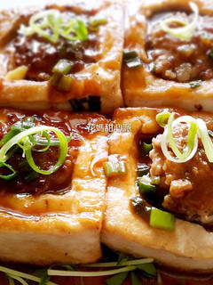 醬燒豆腐釀肉 的食譜成品照片