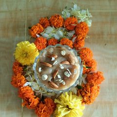 A picture of Rajgira Atta ka Halwa.