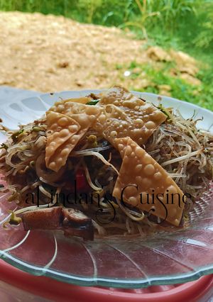 Foto resep Bihun / Mihun pangsit seafood toge cambah