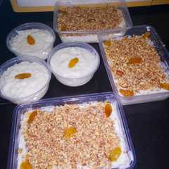 A picture of Puding nasi.