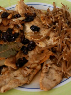 Una foto de Pollo agridulce