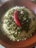 Couscous with Turnip Greens (Ousay)