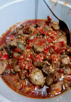 Foto resep Sambal ati ampela ayam