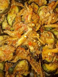 Foto resep Terong teri balado