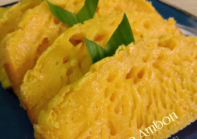 Resep 104. Bika Ambon Khas Medan Anti Gagal