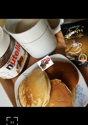 A picture of Fluffy pan cake.