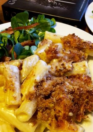 A picture of My Favourite Macaroni Cheese.