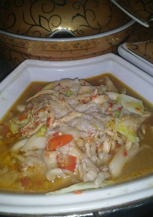 Foto resep Tumis Jamur + Sawi Putih Pedas Rumahan