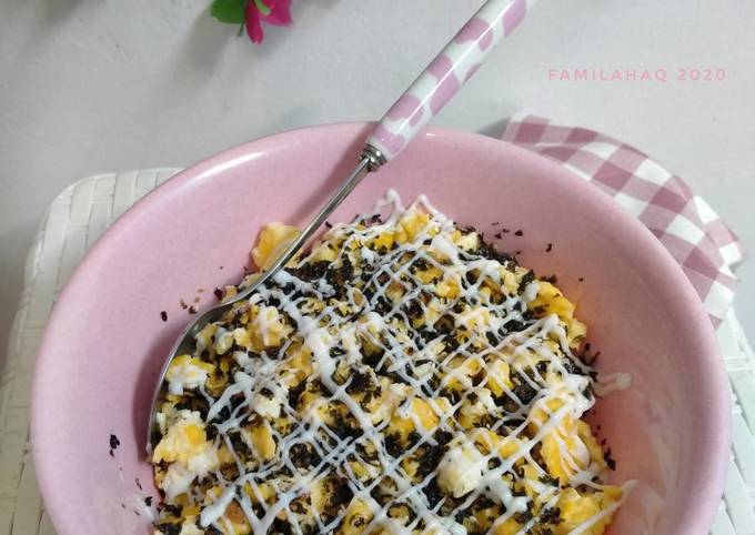 Resep Egg Mayo Nori Rice Bowl yang Lezat