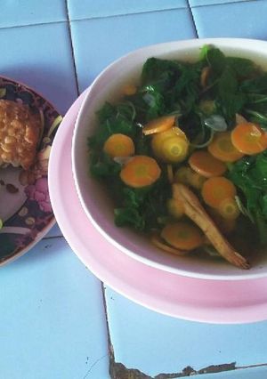 Foto resep Sayur bayam