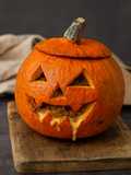 Jack-o'-Lantern Ripiena al Forno
