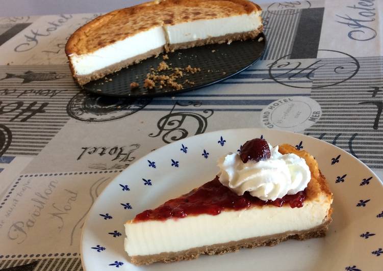 Tarta de queso al horno