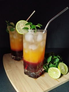 A picture of Sunrise Mocktail.