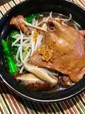 หมี่เป็ดตุ๋นเห็ดหอมพริกไทยดำ (Instant Pot)