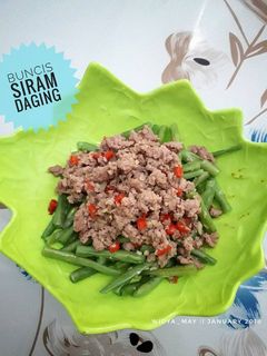 Foto resep Buncis Siram Daging