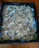 Fideos caseros de manteca sin huevos