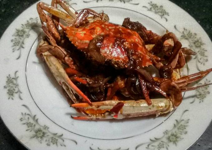 Rajungan/Kepiting Lada Hitam