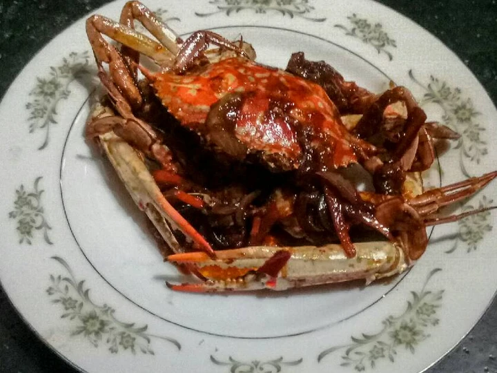 Cara Mudah Membikin Resep Rajungan/Kepiting Lada Hitam yang Lezat Sekali Anti Ribet, Lezat Sekali