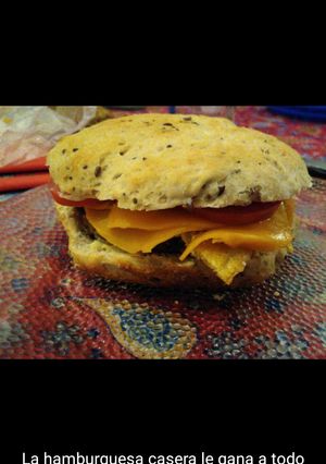 Una foto de Hamburguesas caseras exprés