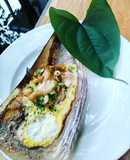 Sò mai nướng mỡ hành + trứng gà ta 😋😋