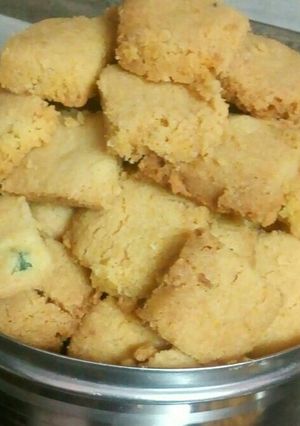 A picture of Wheat flour nan khatai cookies.