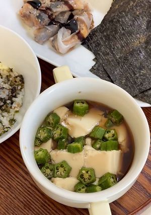 A picture of Japanese food.