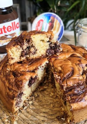 Une photo de Gâteau Nutella Mascarpone #janvier