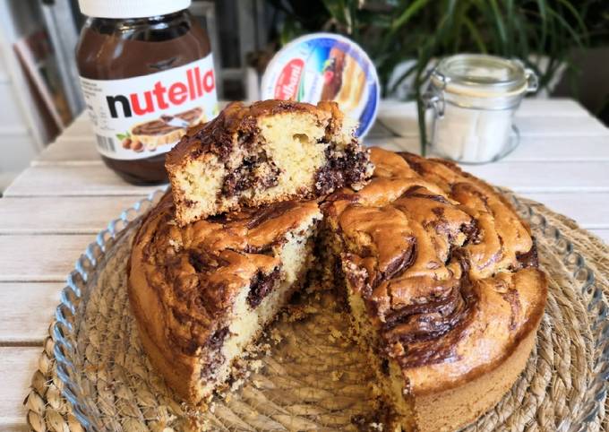 Gâteau Nutella Mascarpone #janvier