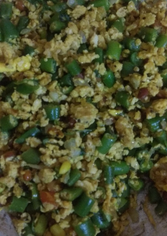 பீன்ஸ் முட்டை பொரியல் செய்முறை முக்கிய புகைப்படம்