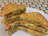 Gabin goreng isi sayuran