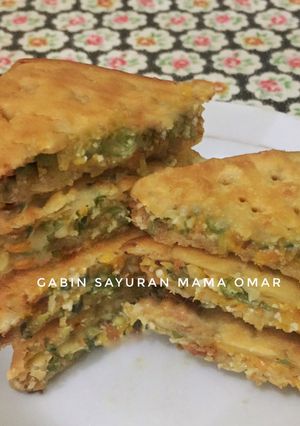 Foto resep Gabin goreng isi sayuran