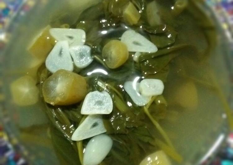 Resep Buka puasa hr ke 5. Sayur asem kangkung yang Enak