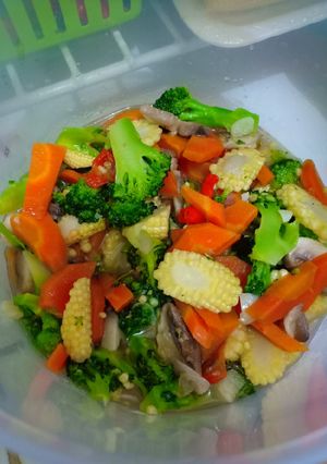 Foto resep Capcay Jamur Kancing